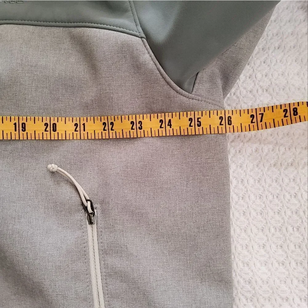 The North Face gray silver